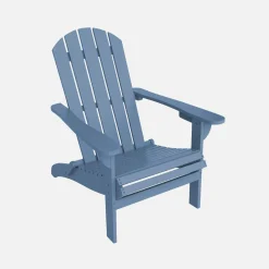 Acacia wood armchair with armrests