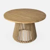 Acacia Wood Indoor/Outdoor Table + 4 Seats