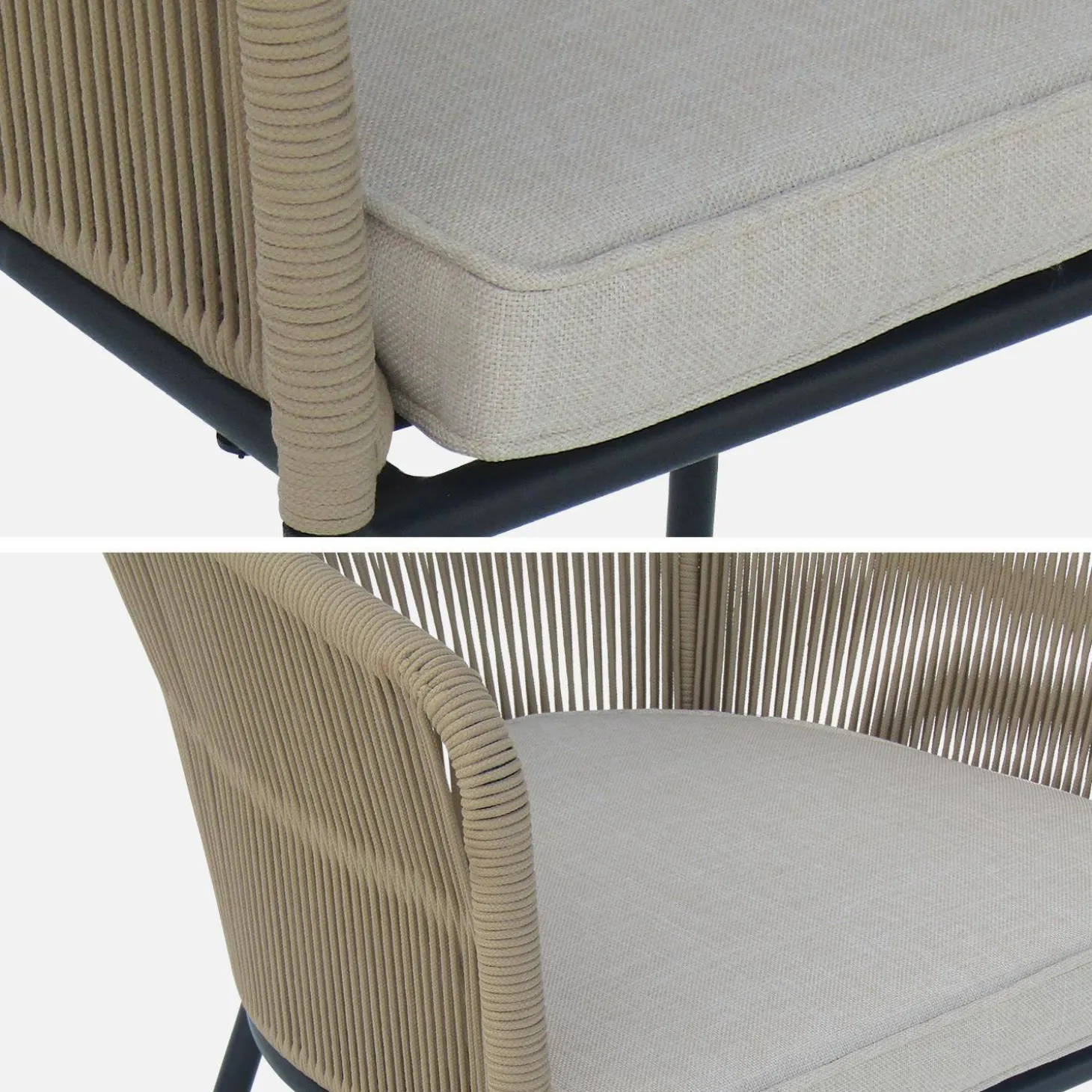 Acacia Wood Indoor/Outdoor Table + 4 Seats