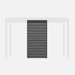 Adjustable louver panel 130cm for Triomphe pergola 4x3m