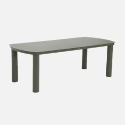Aluminium garden table + 8 chairs