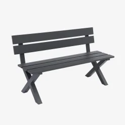 Aluminum Garden Bench 2-Seater