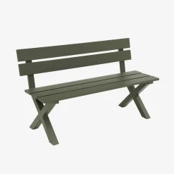 Aluminum Garden Bench 2-Seater