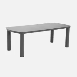 Aluminum garden table for 10 people 225cm