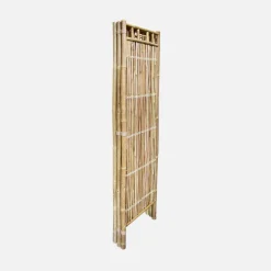 Bamboo folding screen