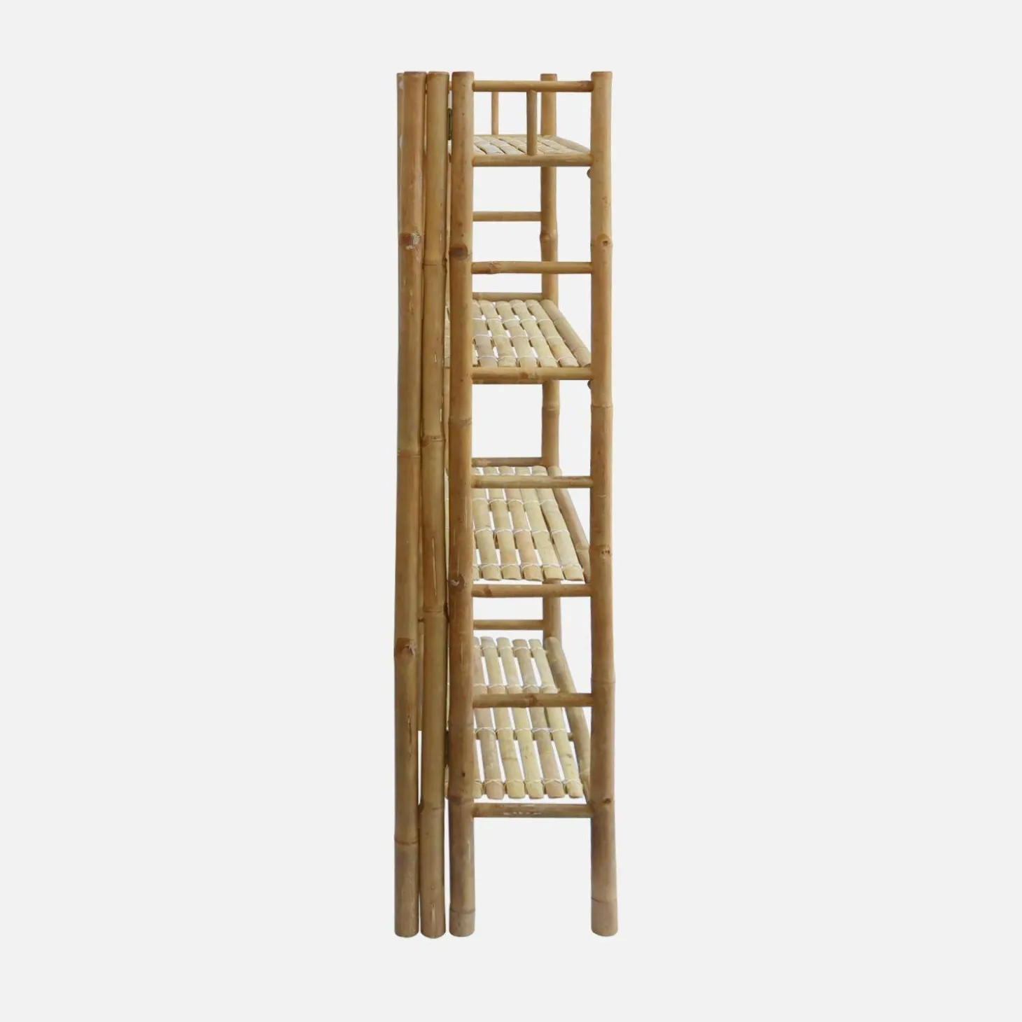 Bamboo shelf 4 levels W66 x D29cm x H135.5cm