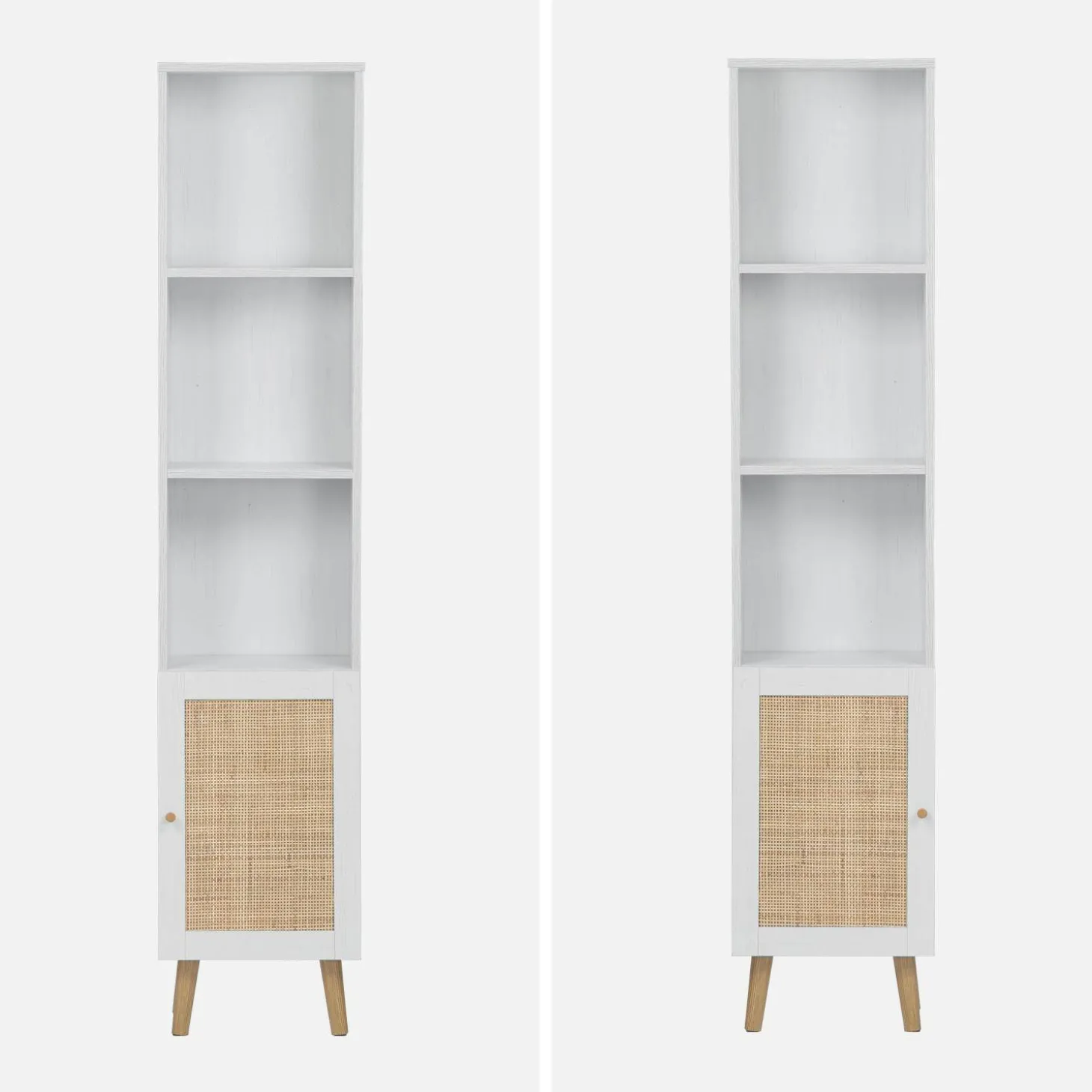 Bathroom storage column