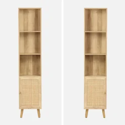 Bathroom storage column