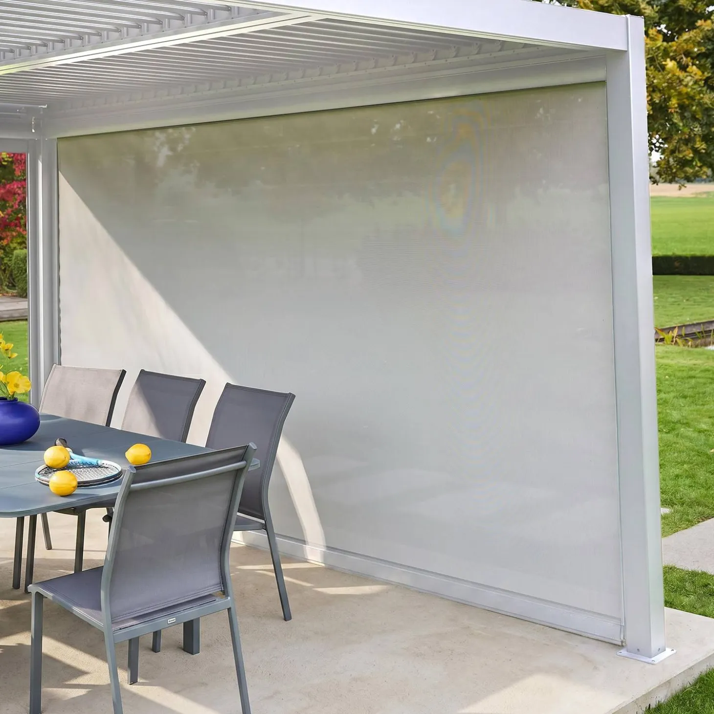 Blind aluminium 4m for Palace pergola