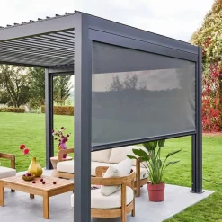 Blind aluminium 3m for Triomphe pergola 3x3m V2 3x4m 3x6m