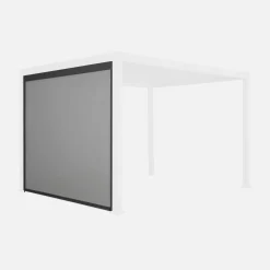 Blind aluminium 3m for Triomphe pergola 3x3m V2 3x4m 3x6m