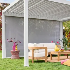 Blind aluminium 4m for Triomphe pergola