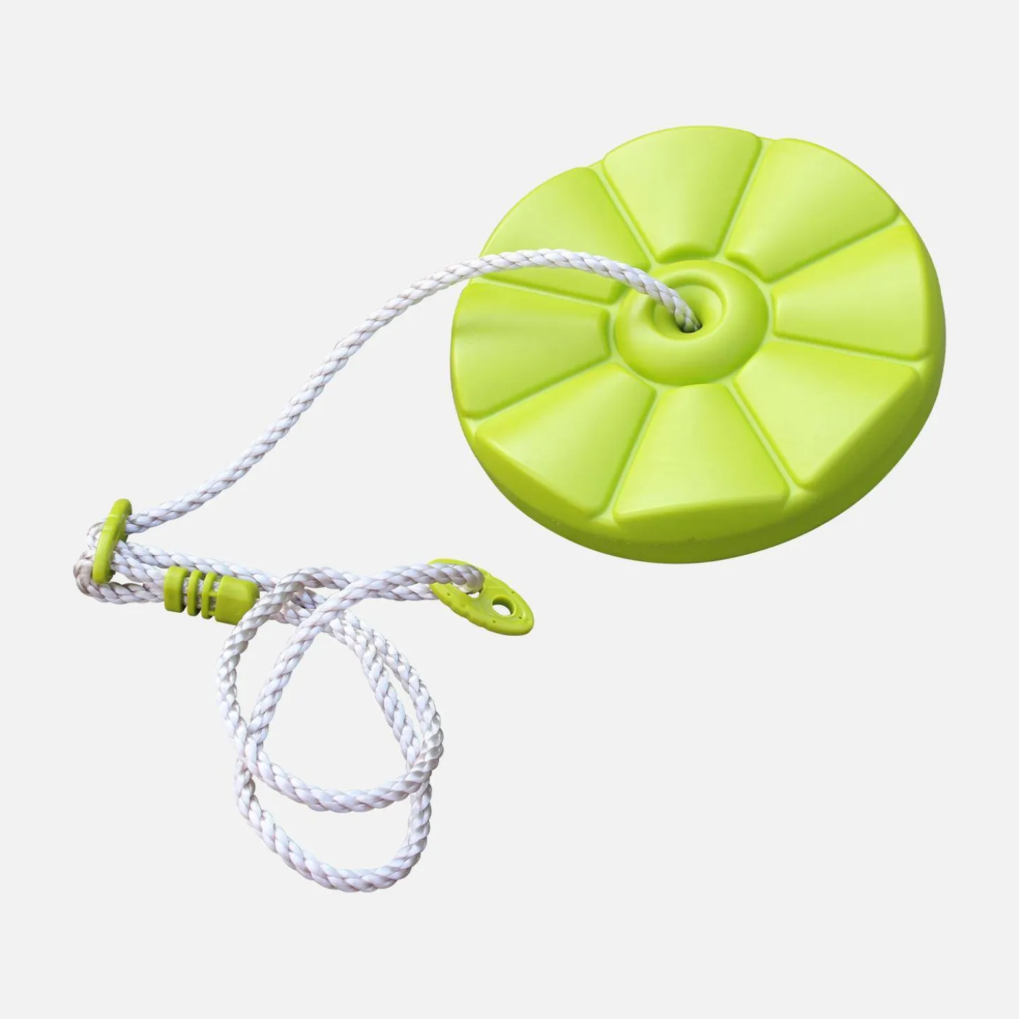 Blow moulded plastic swing disc for 2-2.2m frame