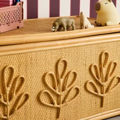 Bohemian Rattan Children's Toy Chest