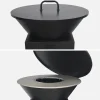 Brazier barbecue Ø81.5cm with cooking grate, storage space, lid and utensils