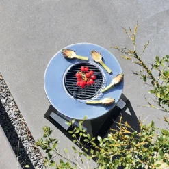 Brazier barbecue Ø59cm with storage space