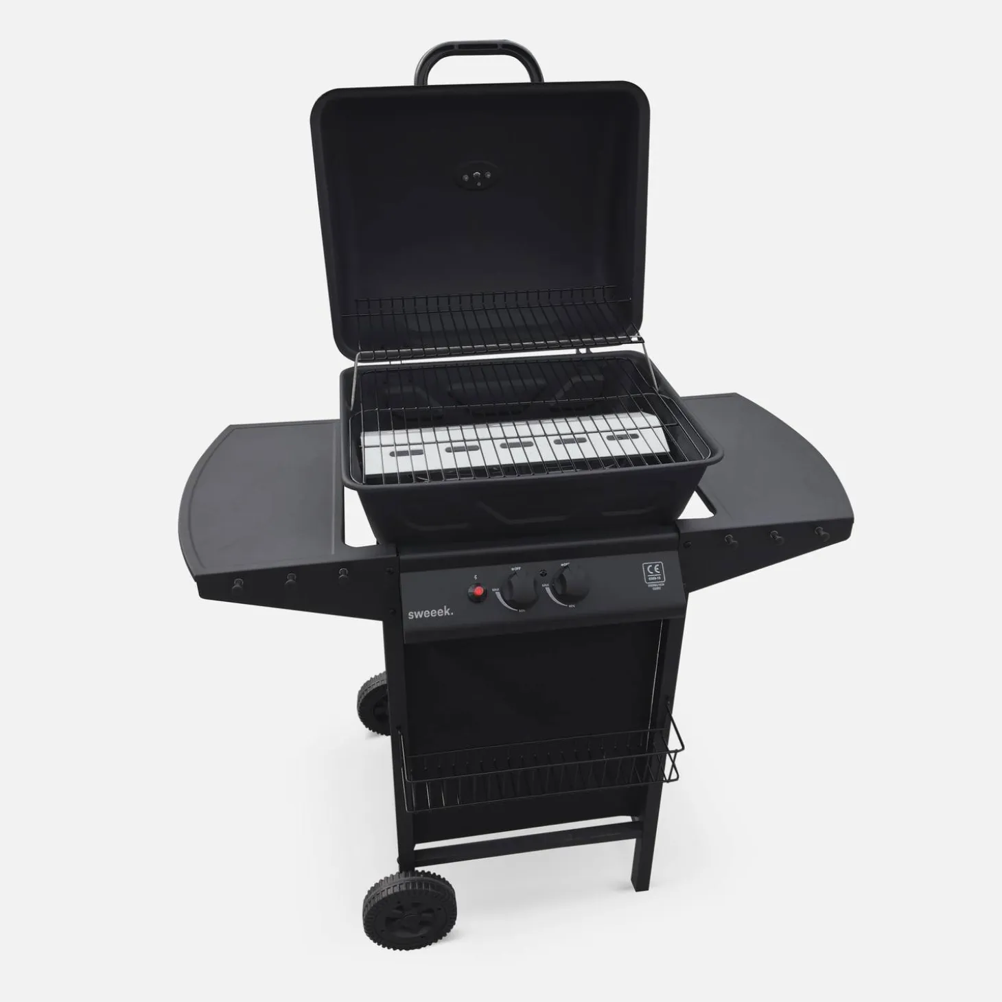 2-burner gas barbecue