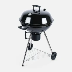 Charcoal kettle barbecue