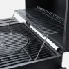 Charcoal smoker barbecue with ash collector