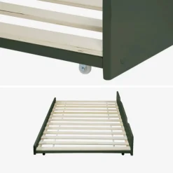 Children's bed drawer pine wood