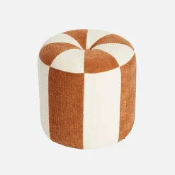 Children's chenille fabric pouf