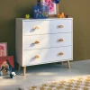 Children's chest of 3 drawers