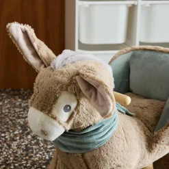 Children's donkey rocking chair