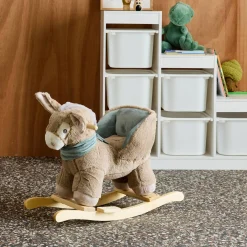 Children's donkey rocking chair