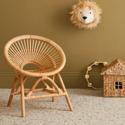 Children's rattan chair