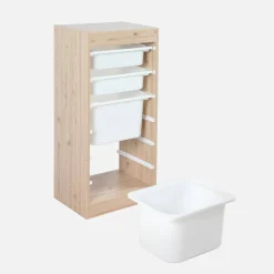 Children's storage furniture 4 storage bins (Pack of 2)