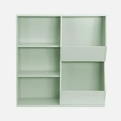 Children's storage unit, 3 shelves and 2 storage spaces