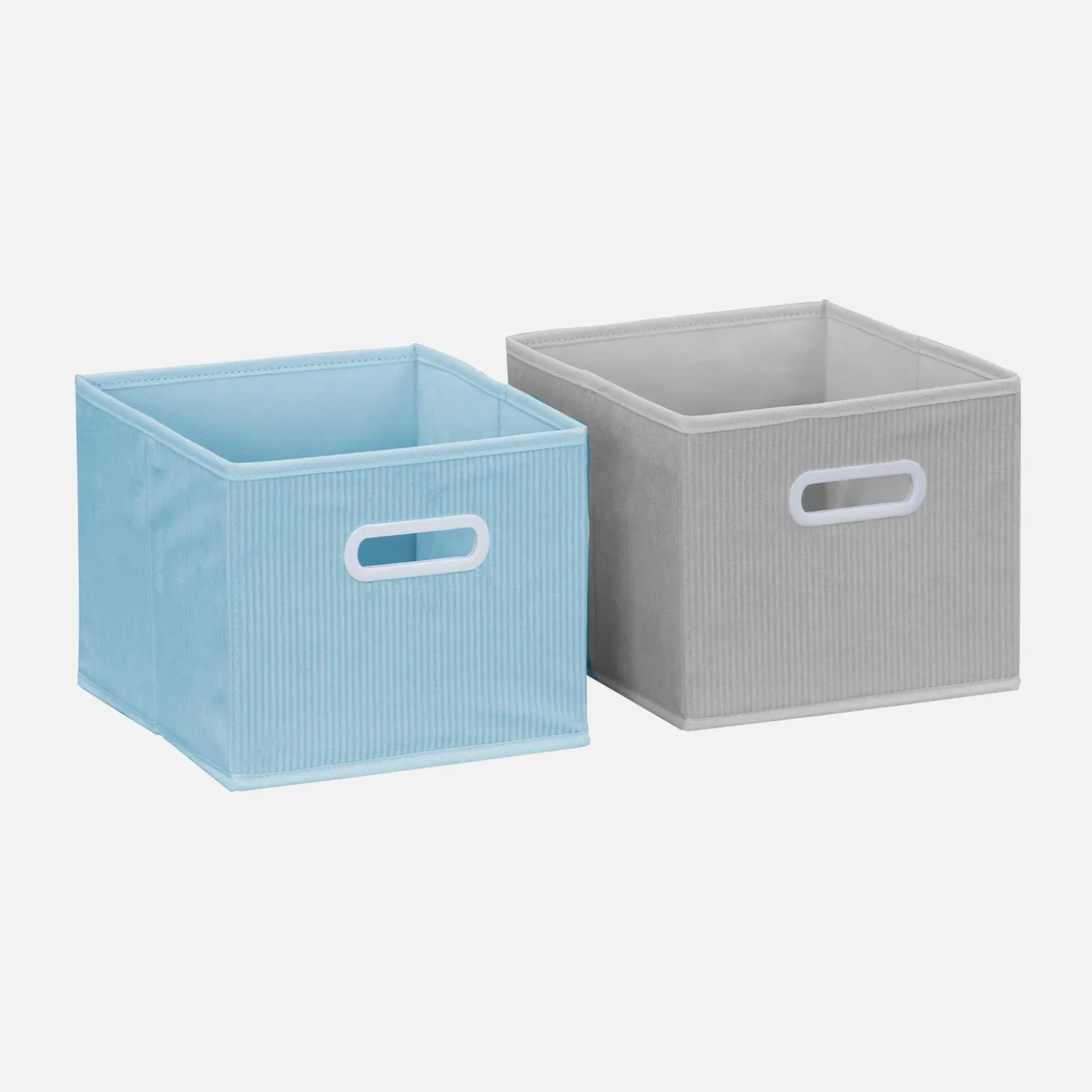 Children's storage unit with 6 velvet baskets