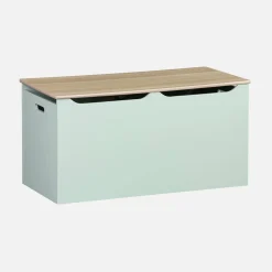 Children's toy storage box with side handles