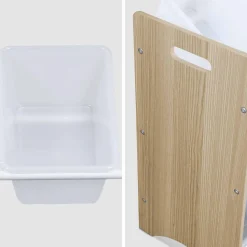 Children's toy storage unit with 9 baskets