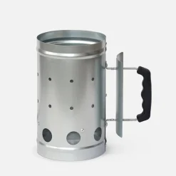 Chimney starter for charcoal barbecues