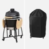 57cm ceramic charcoal barbecue + cover