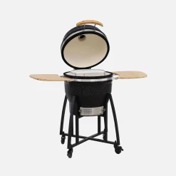 57cm ceramic charcoal barbecue + cover