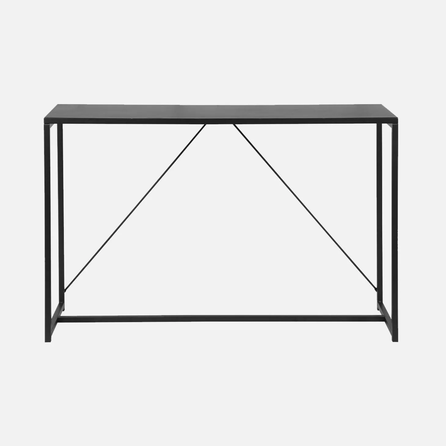 120cm metal console with reinforcement bar
