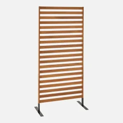 80cm outdoor wooden screen