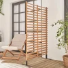 100cm outdoor wooden screen