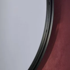 60cm round metal mirror