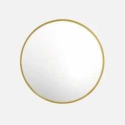 60cm round metal mirror