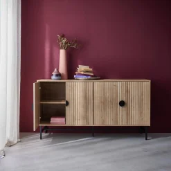 157.5cm sideboard cabinet with two doors and one shelf