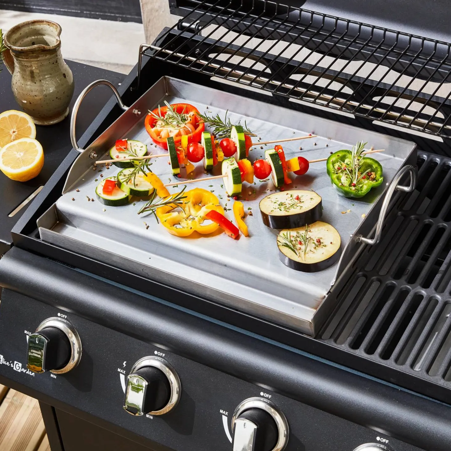 40cm universal griddle for barbecue