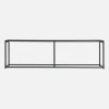 140cm urban-style TV unit metal