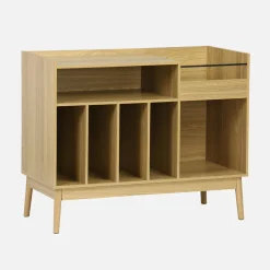 100cm vintage vinyl furniture with wood effect