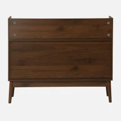 100cm vintage vinyl record cabinet with dividers