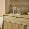 110cm wooden buffet with 3 drawers