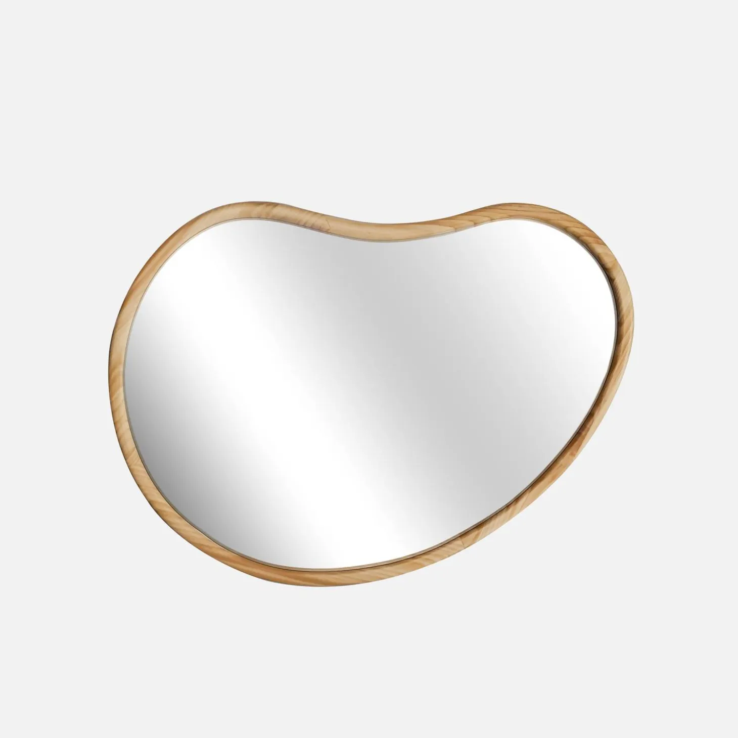 85cm wooden mirror