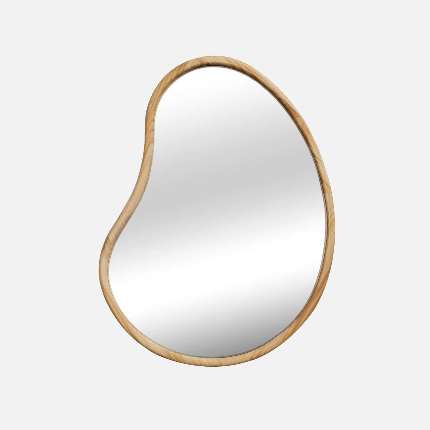 85cm wooden mirror